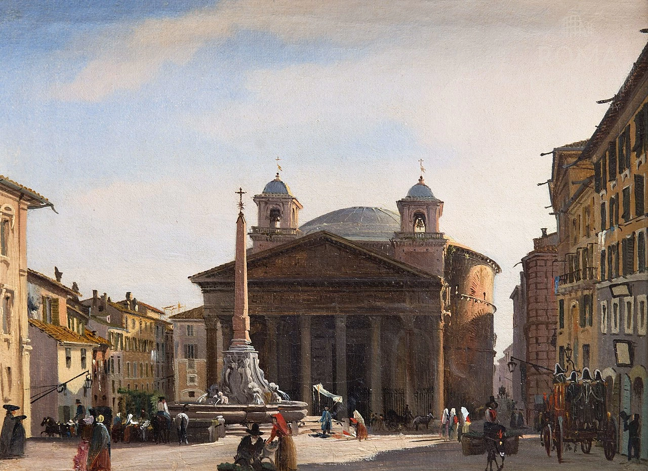 Veduta del Pantheon, Roma